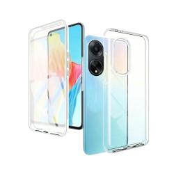 360º Silicon Case for Oppo A78 4G Transparent 360º Silicon Case for Oppo A78 4G Transparent